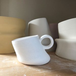 ceramic melted porcelain cup