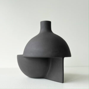Dual ceramic vase by Karin Amdal