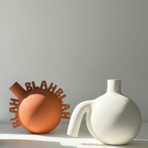 Ceramic vase by Karin Amdal