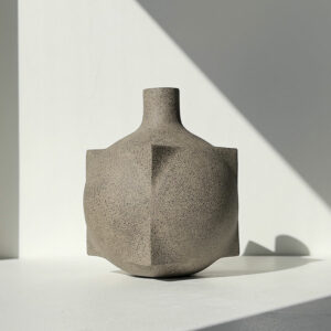 Metamorphosis ceramic vase by Karin Amdal