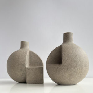Ceramic vases by Karin Amdal