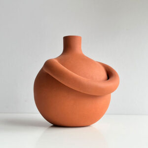 Ceramic vase by Karin Amdal