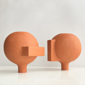 Ceramic vases by Karin Amdal